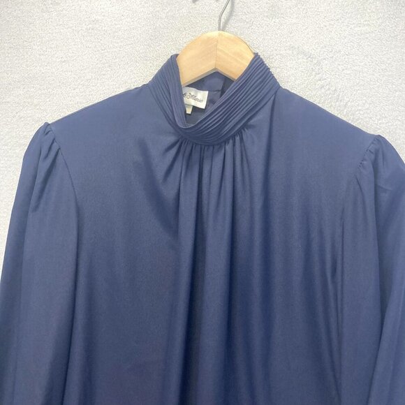Vintage 80s Helene St. Marie Blouse Womens 4 Lightweight Minimalist Made in USA - Picture 2 of 12